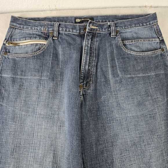 Vintage Y2K Sean John Jeans Wide Leg Baggy Cyber Mall Goth Skater 38x33 - Picture 3 of 12